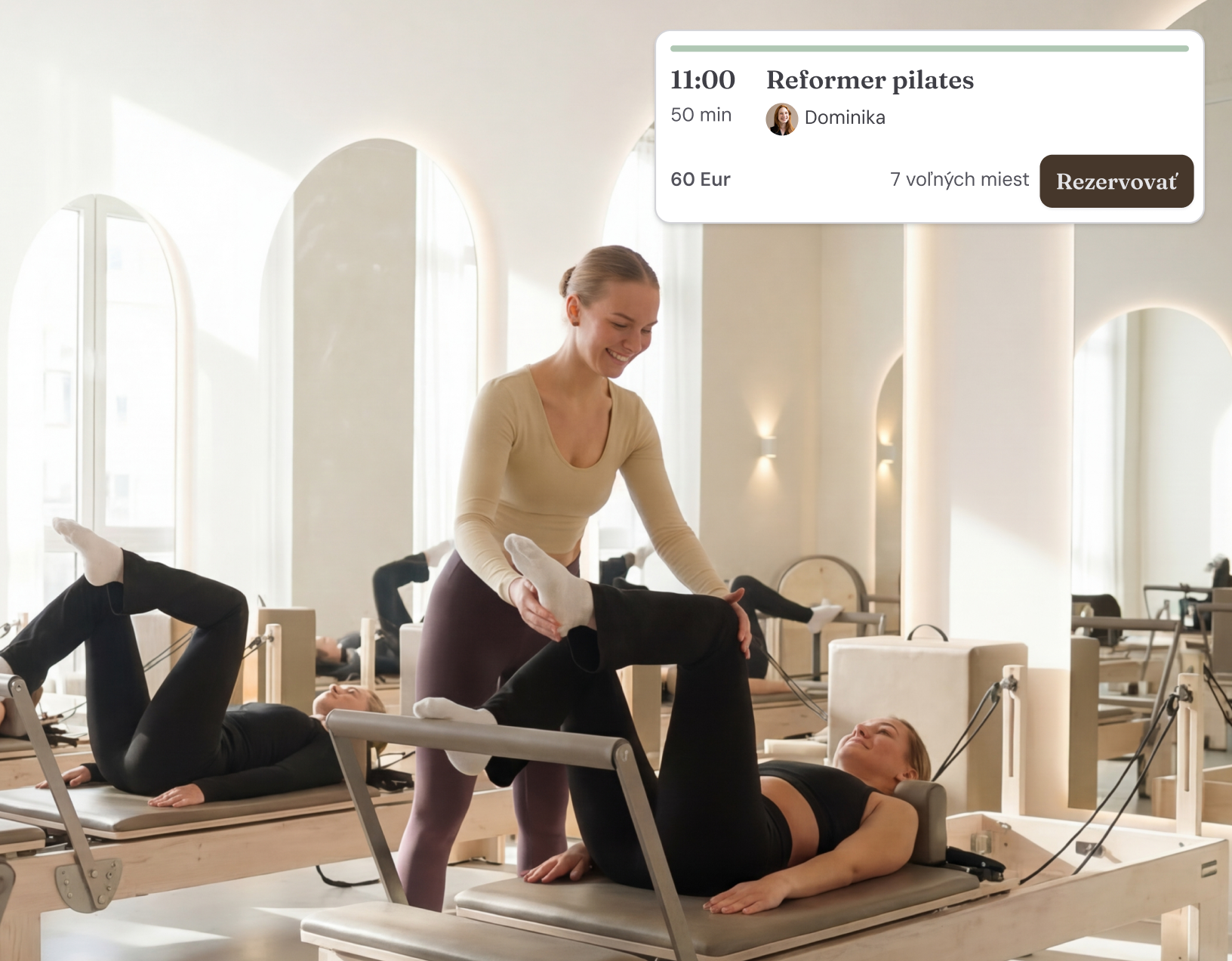 Skupinové rezervace v kalendáři s omezenou kapacitou