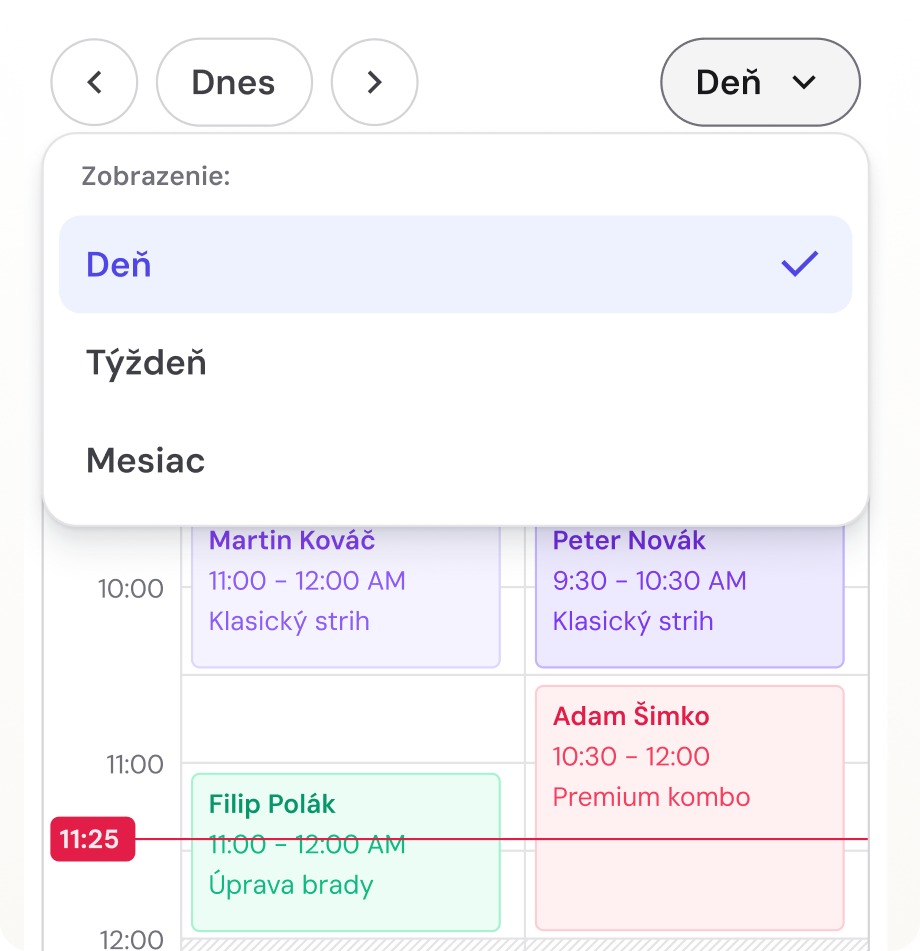 Multiple staff for one service