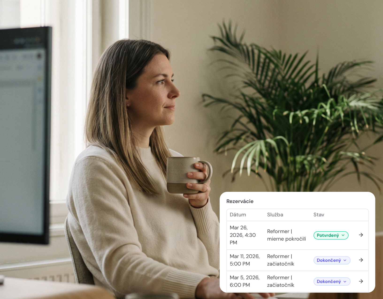 Detailed client profile with personal information and preferences