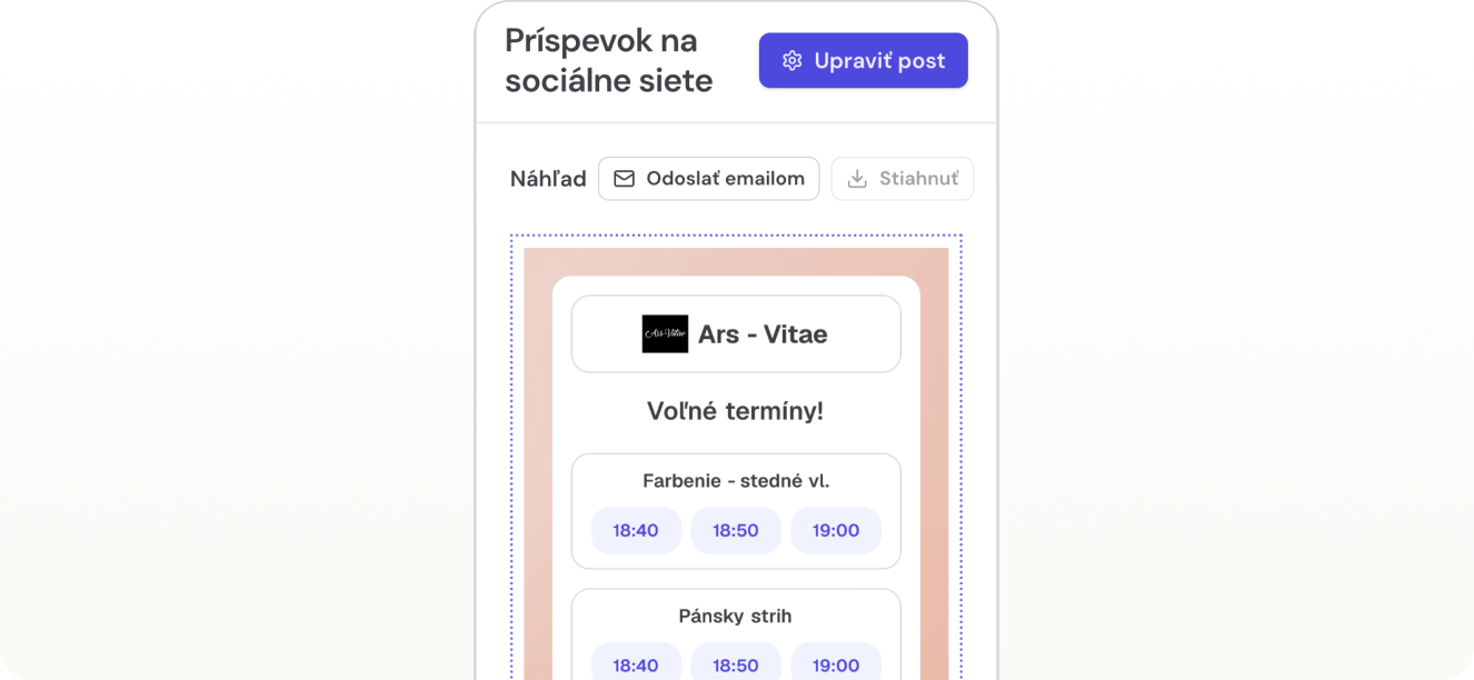 Sociální sítě bez stresu. Příspěvky s volnými termíny automaticky.