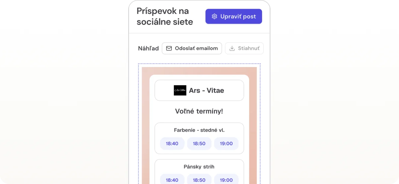 Sociální sítě bez stresu. Příspěvky s volnými termíny automaticky.