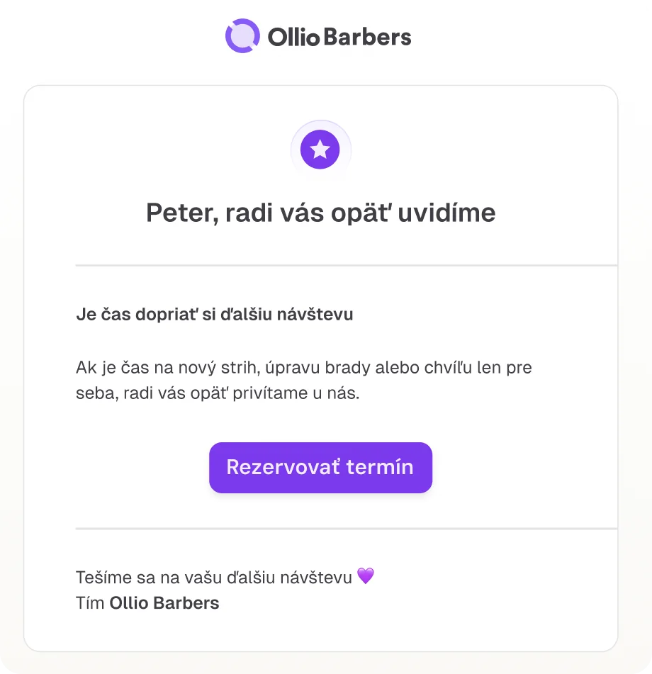 Reaktivace klientů