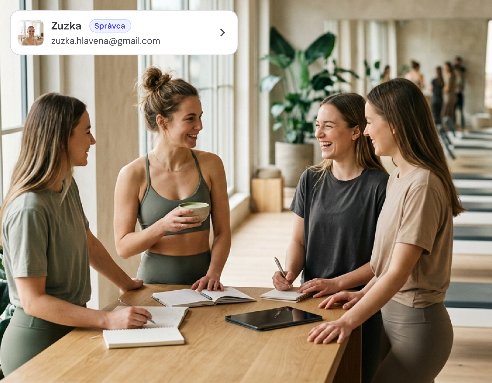 Team member management in Meety