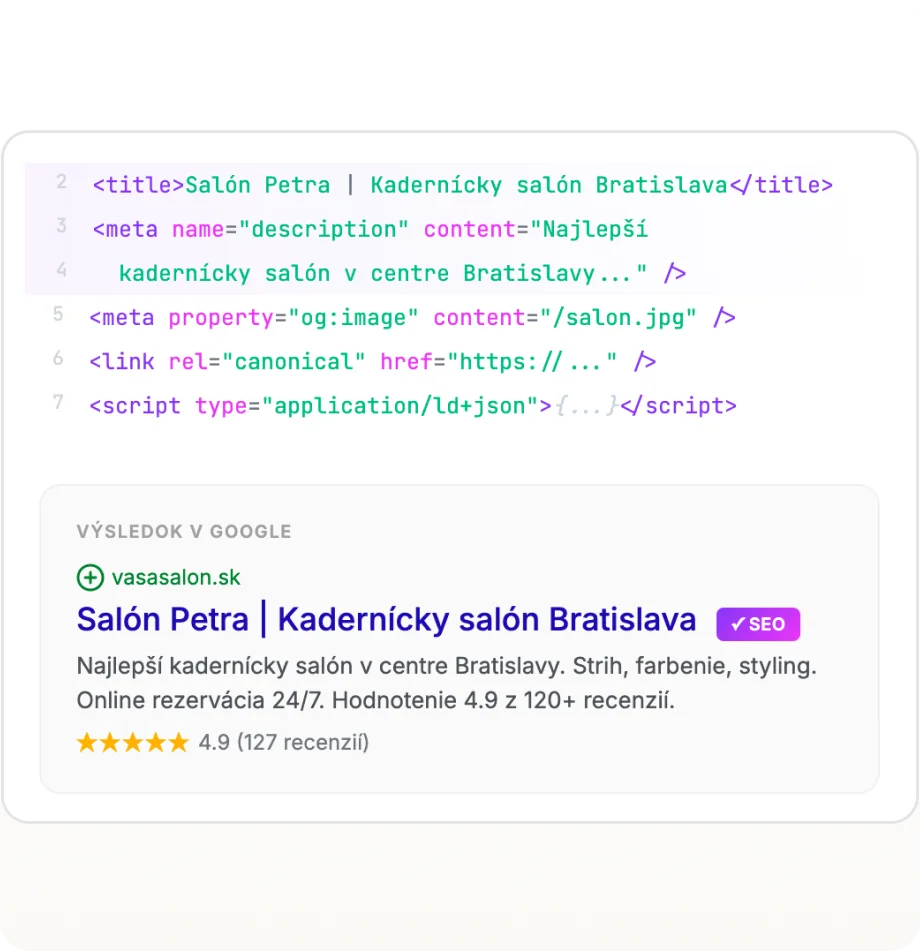 SEO a AEO optimalizace