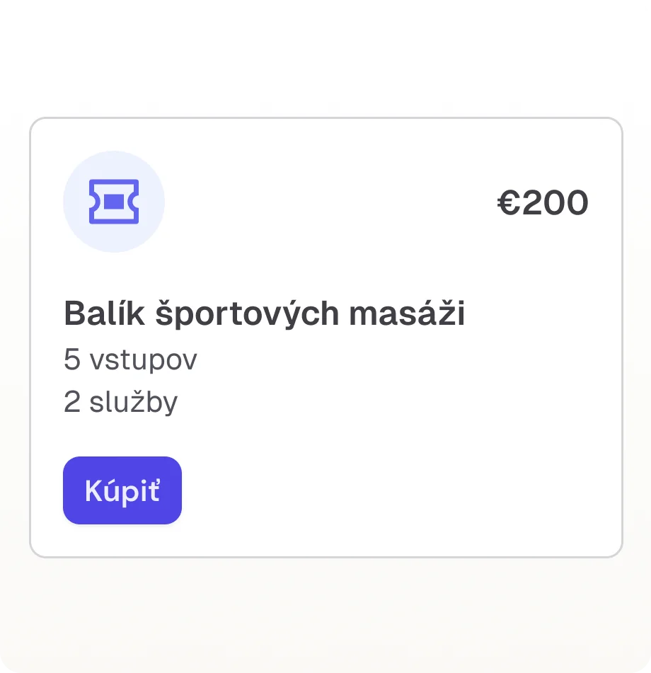 Permanentky a členství