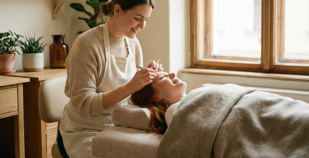 Lash extension studio