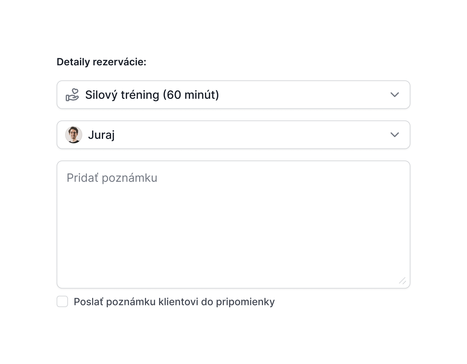 Klientsky profil s históriou a poznámkami