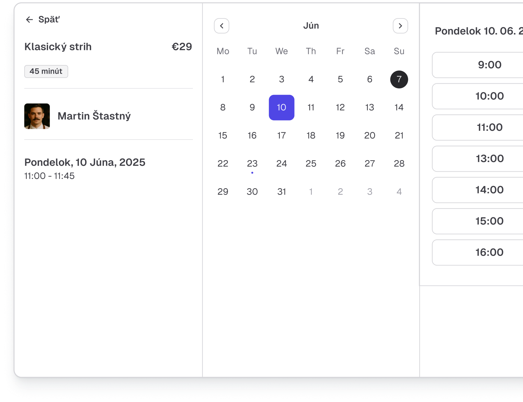 Quick online reservations without phone calls